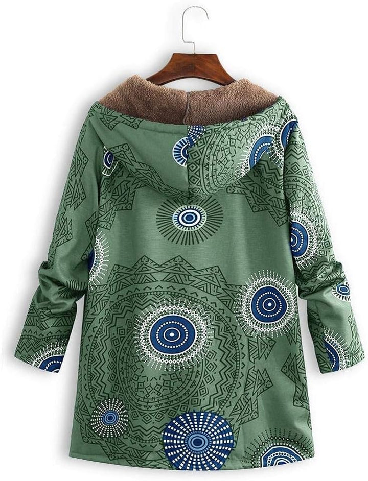 BREA | Warme, weich gefütterte Strickjacke Parka