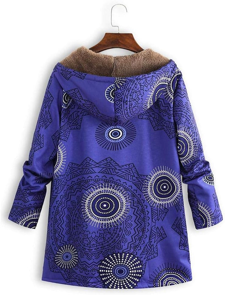 BREA | Warme, weich gefütterte Strickjacke Parka