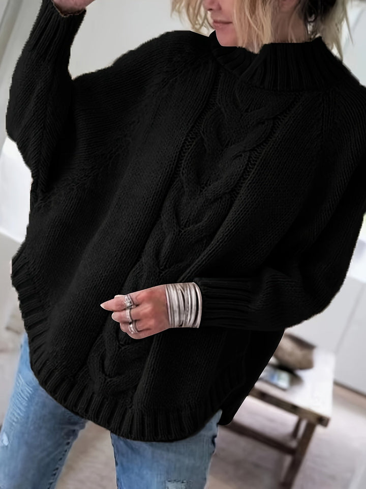 Heidi - Bequemer Vintage Kabelpullover