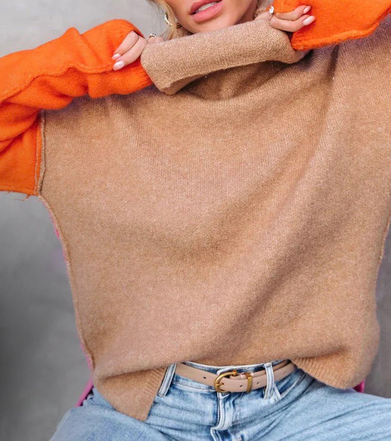 Sloane – Legerer Rollkragenpullover