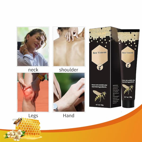 🐝  Bienengift-Gel - Unser schnell wirkendes, natürliches und professionelles Schmerzlinderungsgel!
