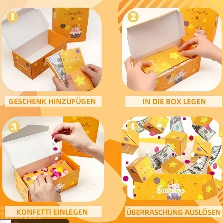 Überraschungs-Geschenkbox – Ideal für Geburtstage & Anlässe