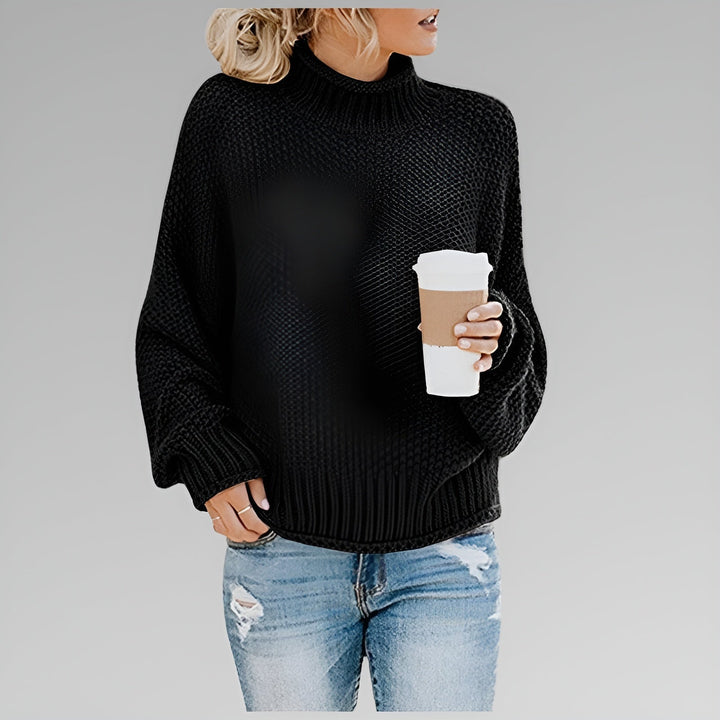 Amy – Gestrickter Rollkragenpullover