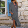 Icone™ ShirtDress: Fließendes Hemdkleid mit Seitenschlitz