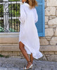 Icone™ ShirtDress: Fließendes Hemdkleid mit Seitenschlitz