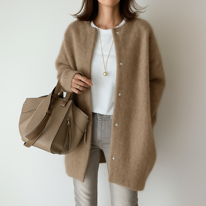 Silvia | Warmen und Stilvollen Strickjacke