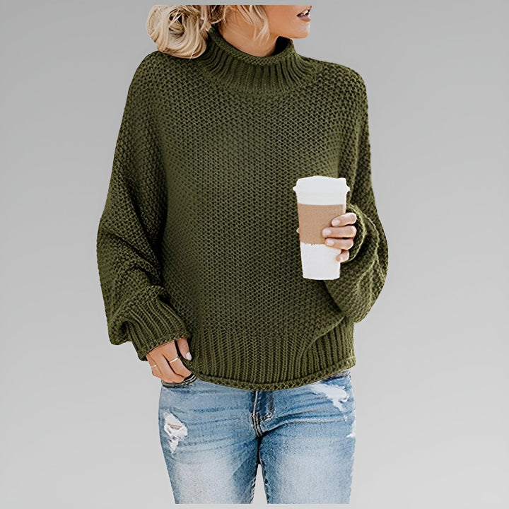 Amy – Gestrickter Rollkragenpullover