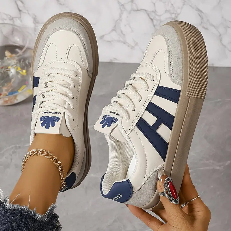 Ava - Stylische modische Sneakers mit klobiger Sohle
