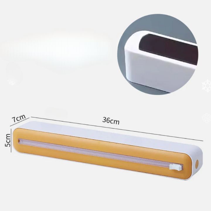3-in-1 Magnetischer Folien- & Plastikspender mit Cutter