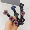 Haarspange mit Kristallblume | 1+1 Gratis