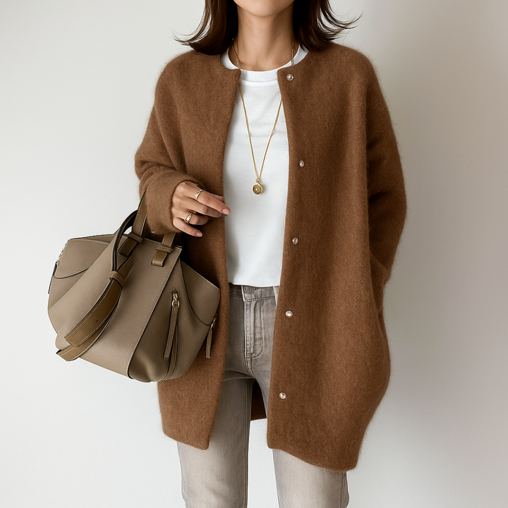 Silvia | Warmen und Stilvollen Strickjacke