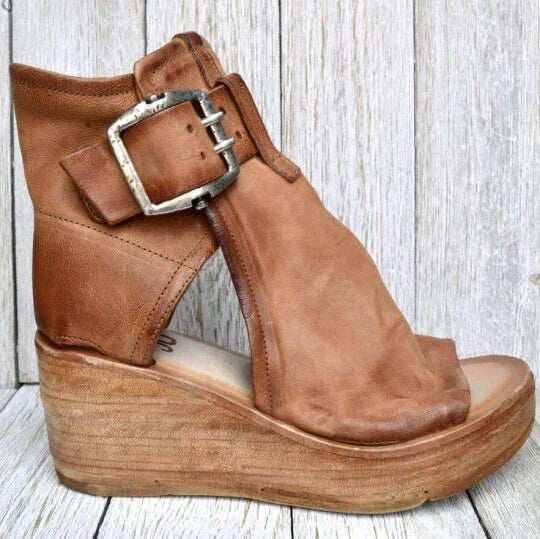 Shina - Boho Keilsandalen für Damen