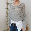 Reinhilde –  Doppelten Ärmeln Shawl Schal