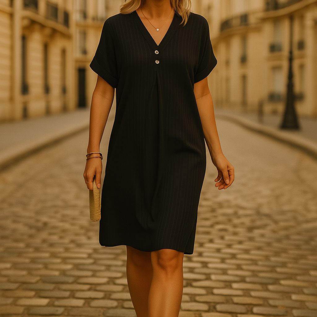 Lässig sitzendes Sommerkleid