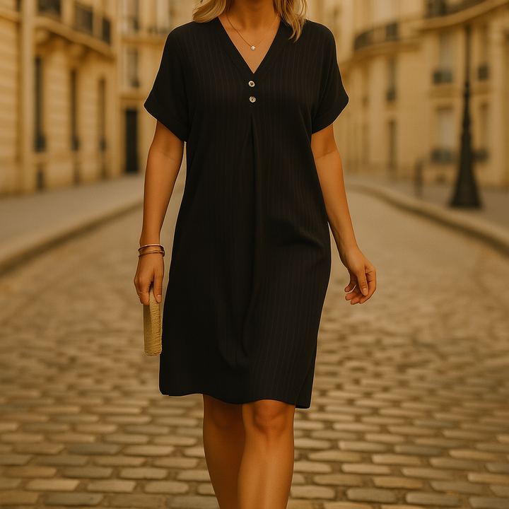 Lässig sitzendes Sommerkleid