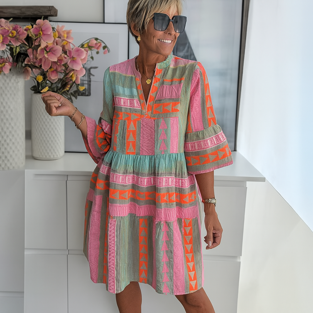 Stacey – Besticktes Sommer-Minikleid