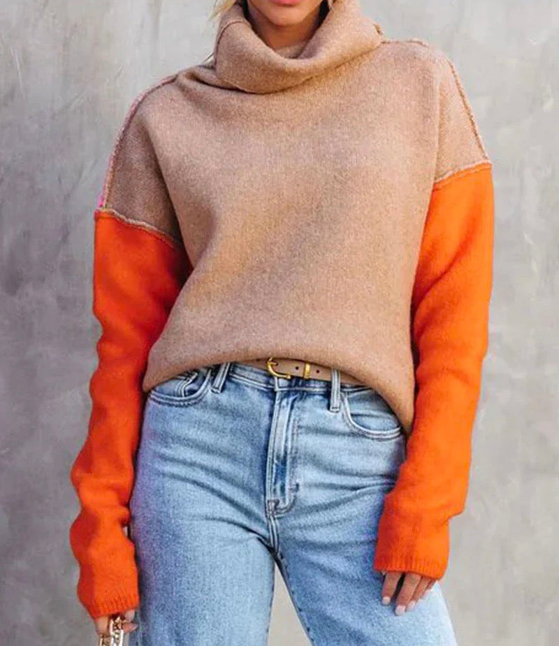 Sloane – Legerer Rollkragenpullover