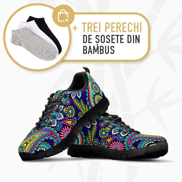 Bohostep™ – Gemusterte Damenschuhe