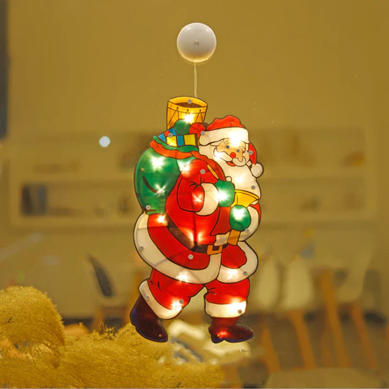 GlowTide™ – Weihnachtliche Fensterlichter für Die Dekoration | 50% Rabatt