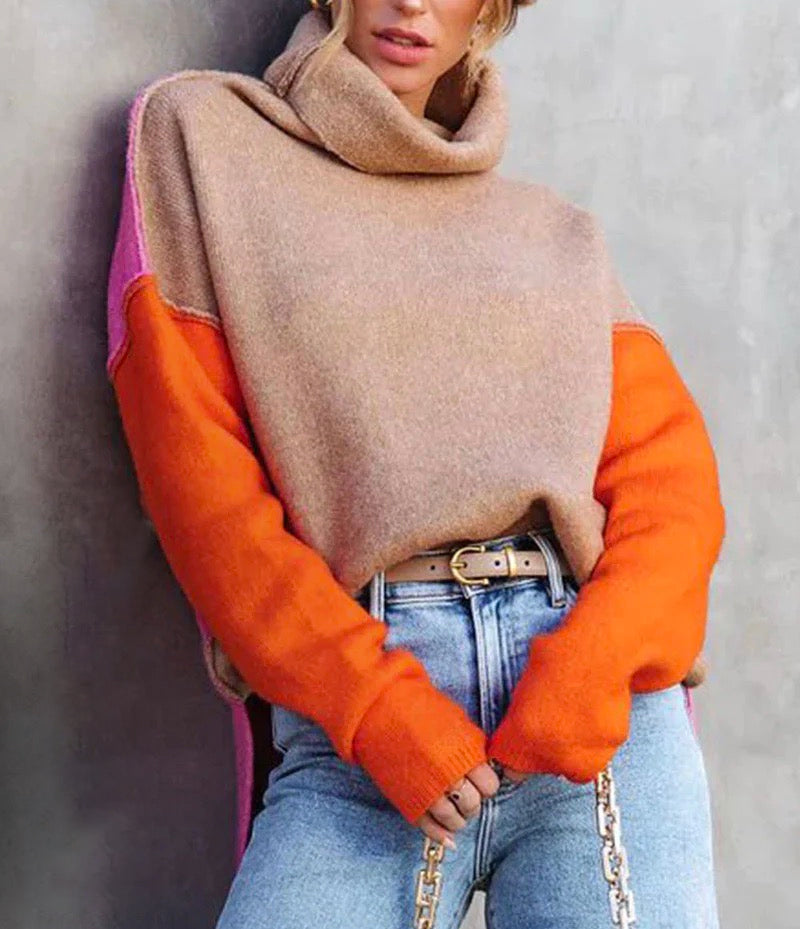 Sloane – Legerer Rollkragenpullover