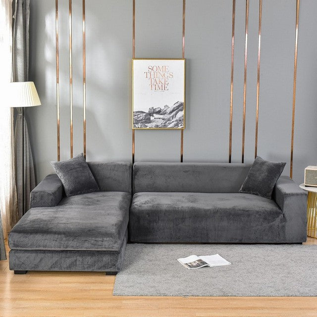 SofaGuard™ Elastischer Sofabezug aus Samt