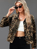 Jacke mit Leopardenmuster