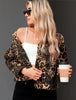 Jacke mit Leopardenmuster