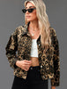 Jacke mit Leopardenmuster
