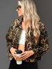 Jacke mit Leopardenmuster