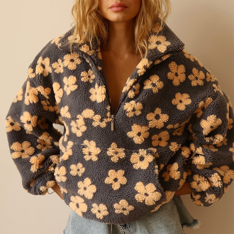 Chloe | Bohemian Fleece-Pullover