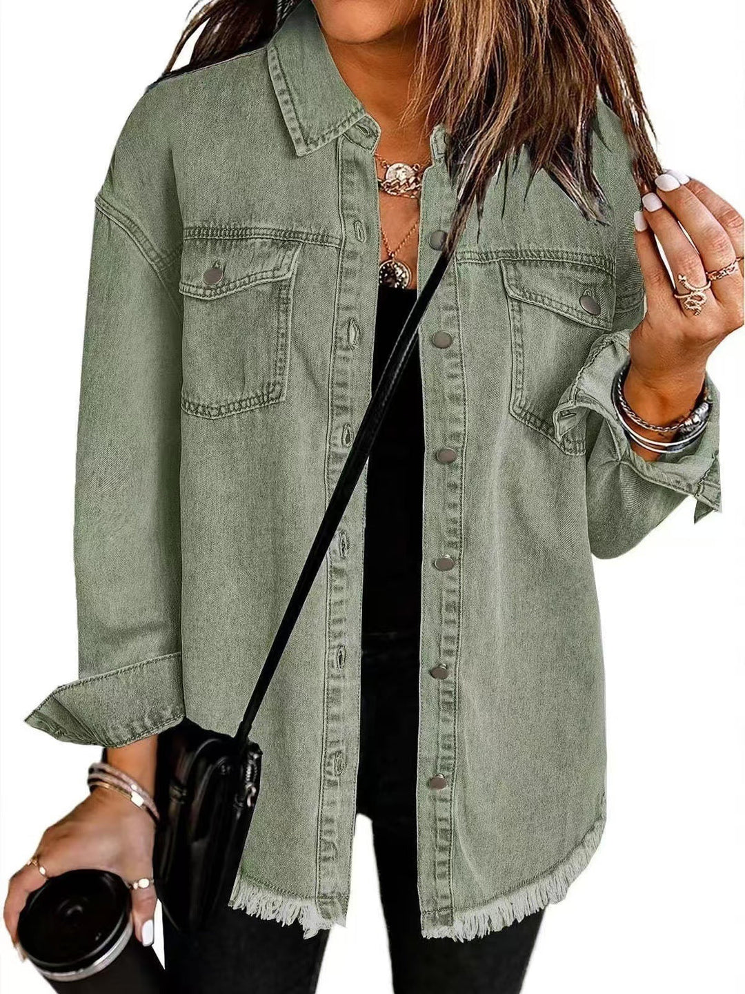 Stefania | Denimjacke im zeitlosen Stil