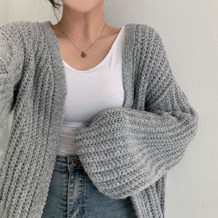 Stilvolles Strick-Cardigan für Damen | Kyara
