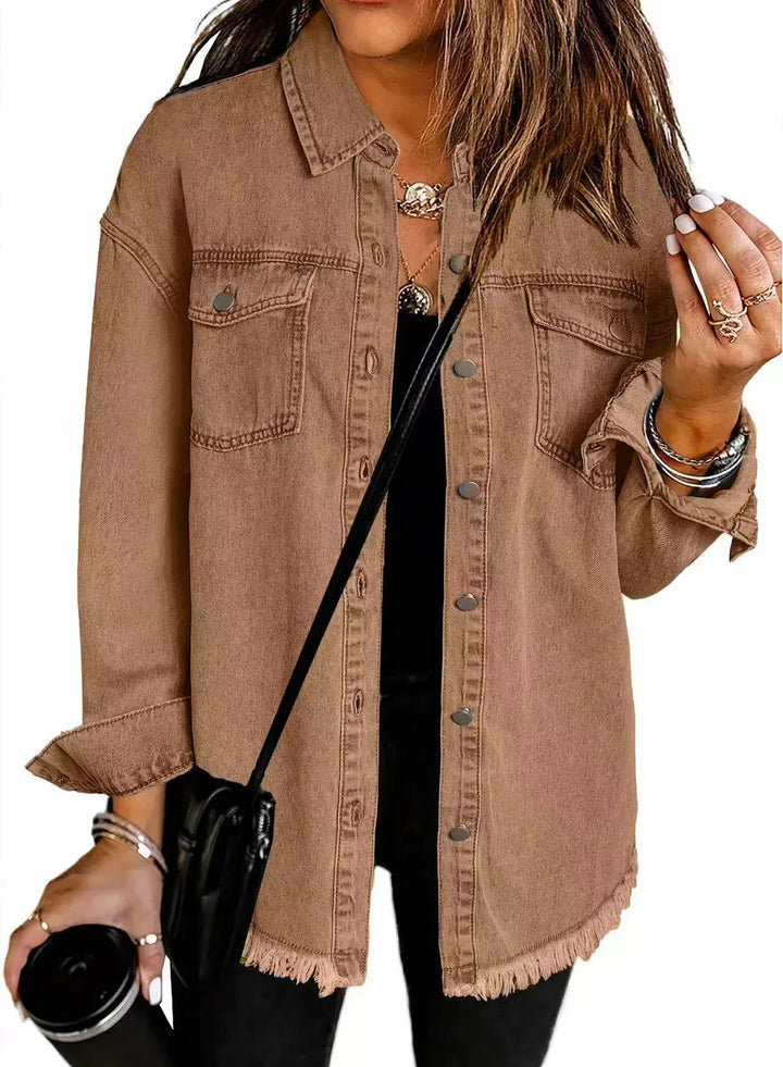Stefania | Denimjacke im zeitlosen Stil