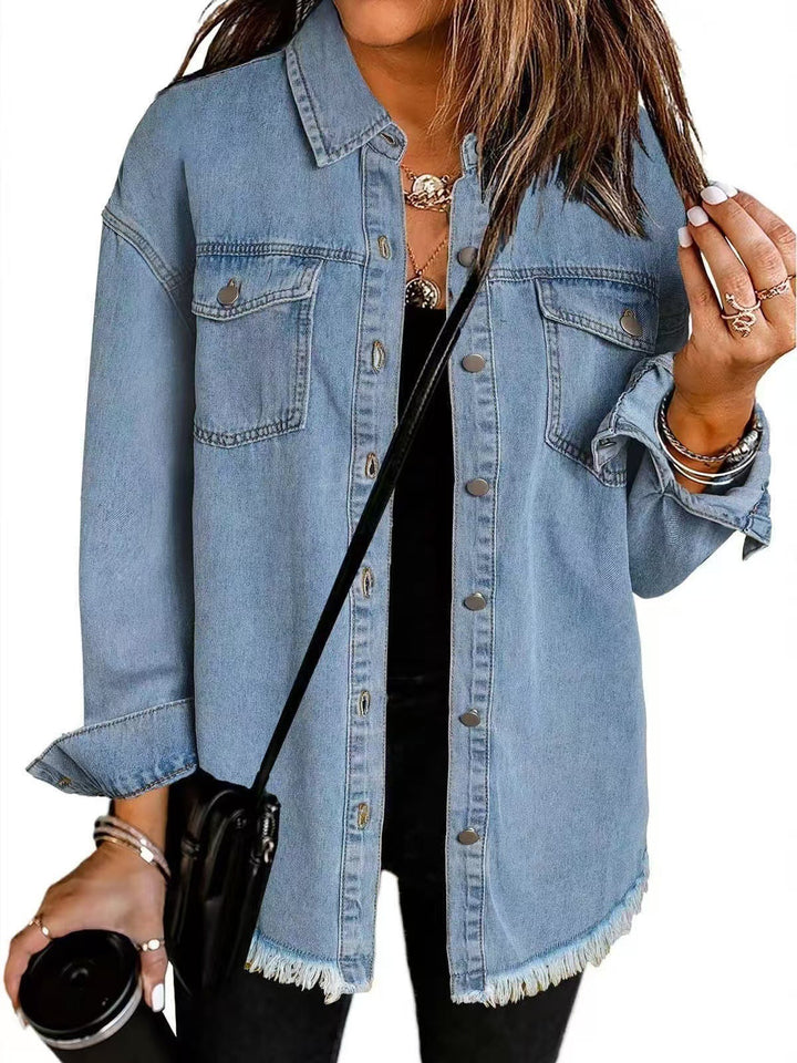 Stefania | Denimjacke im zeitlosen Stil