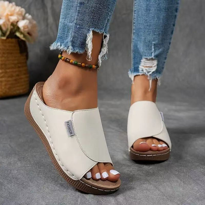 Fußgewölbesandalen | Lässiger Komfort | Verstellbare Riemen und stützendes Design