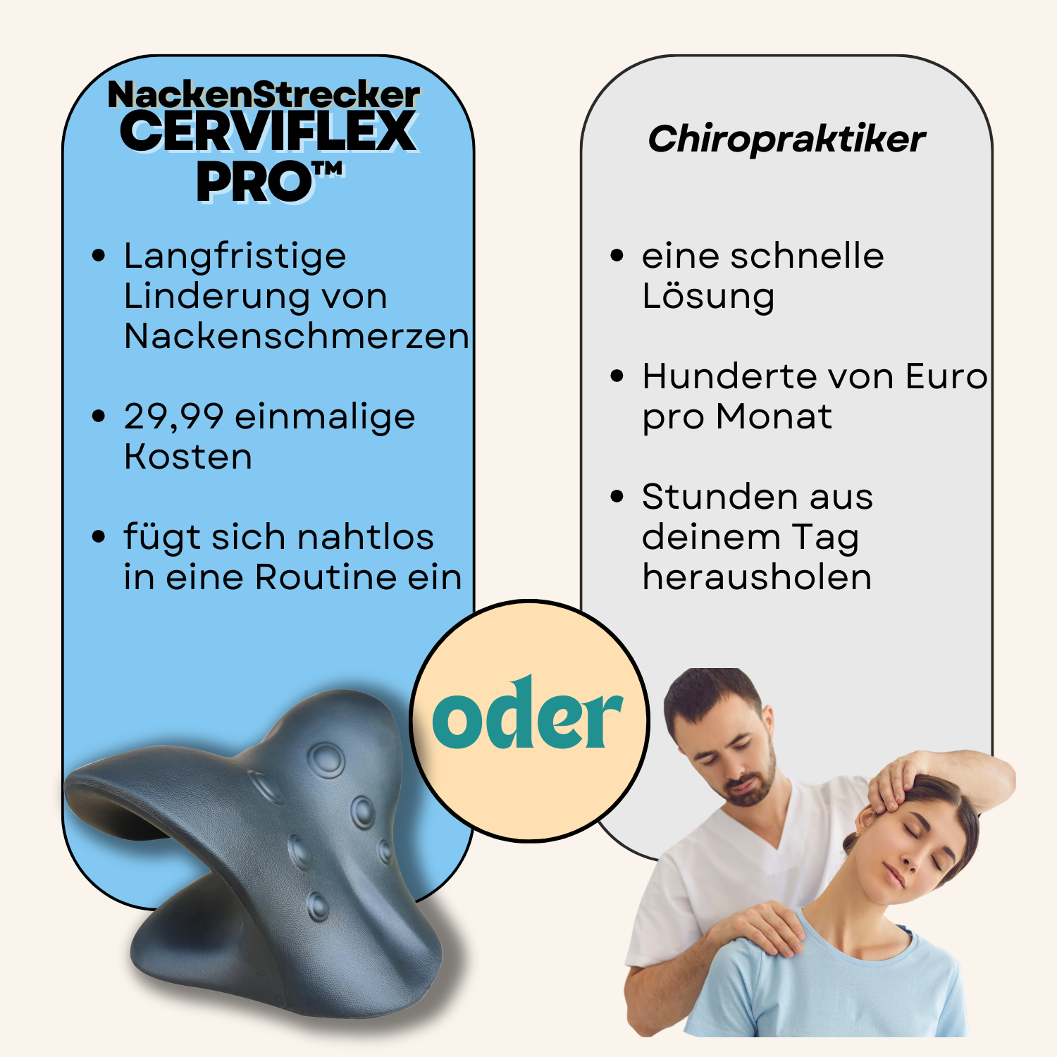 CerviFlex Pro™ Nackenstrecker