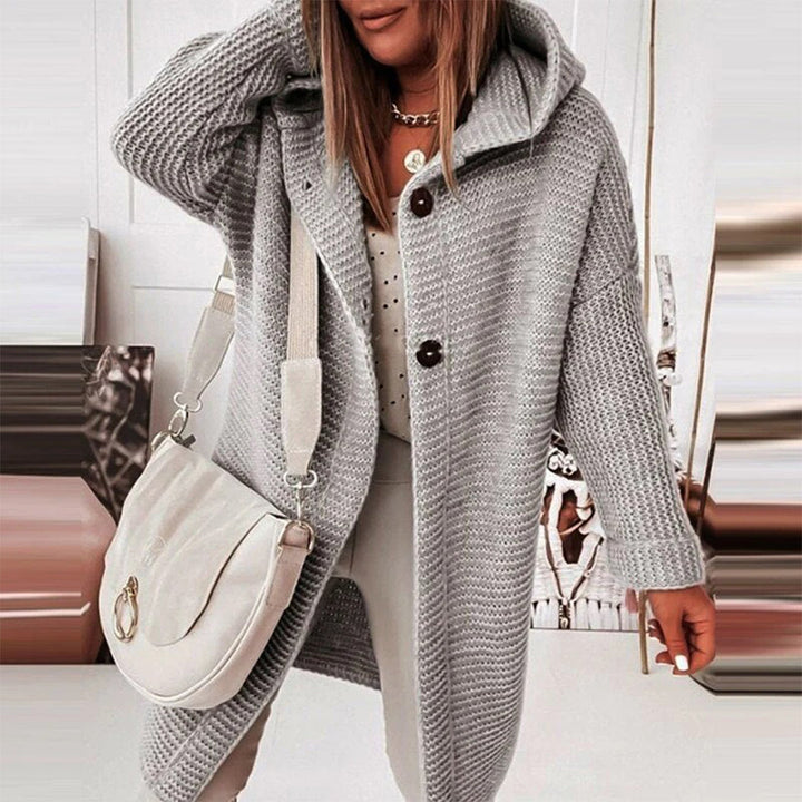 Bequeme Gestrickte Lange Strickjacke | Elodie