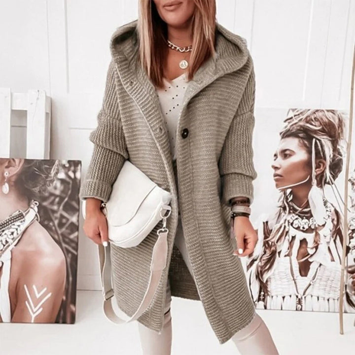 Bequeme Gestrickte Lange Strickjacke | Elodie
