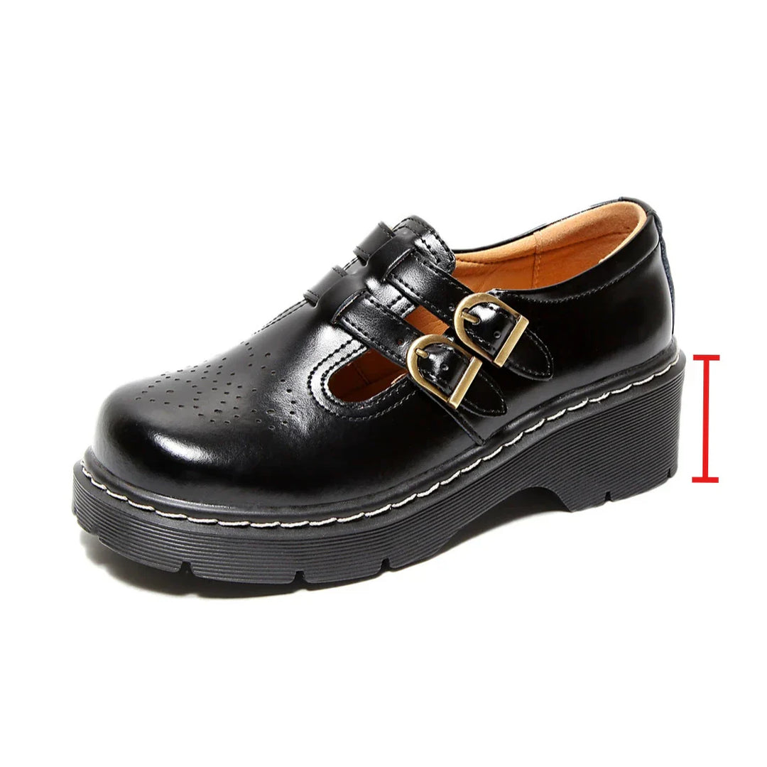 Coraline | Lederschuhe im japanischen Stil