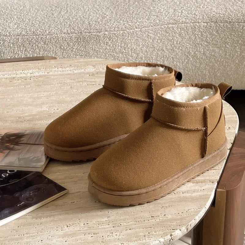 Alina | Damen Winter Plateau Fellschuhe