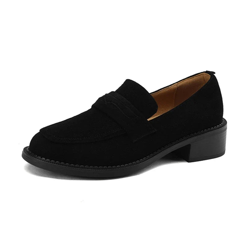 Melissa | Klassische Loafer aus Wildleder für Damen