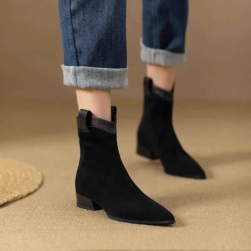 Adele | Retro-Chelsea-Stiefeletten für Damen