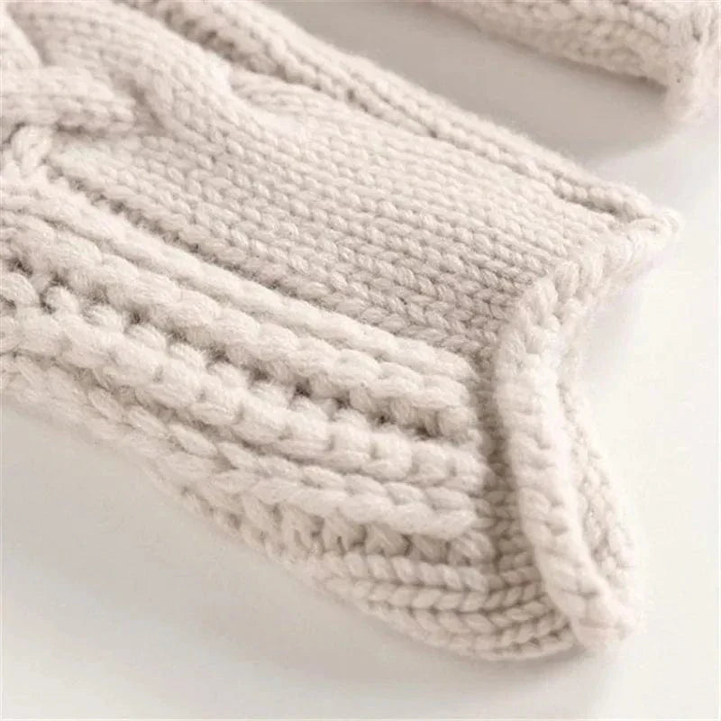Kensia – Pullover mit Zopfmuster
