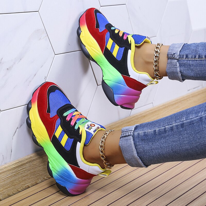 ComfortStep™ - Orthopädische Rainbow Fit Turnschuhe