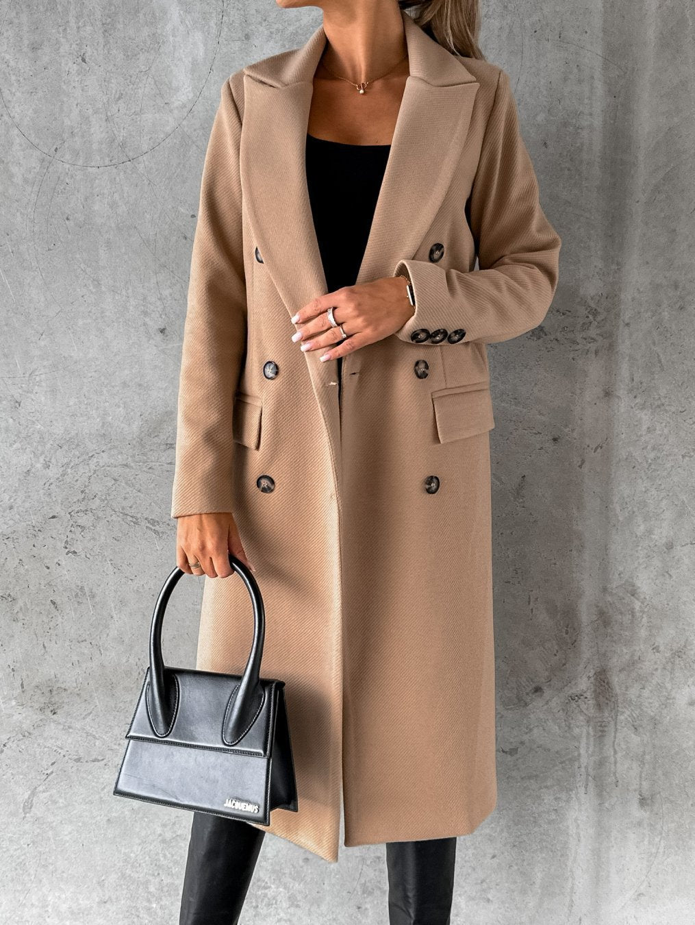 Alma | Klassischer langer Mantel