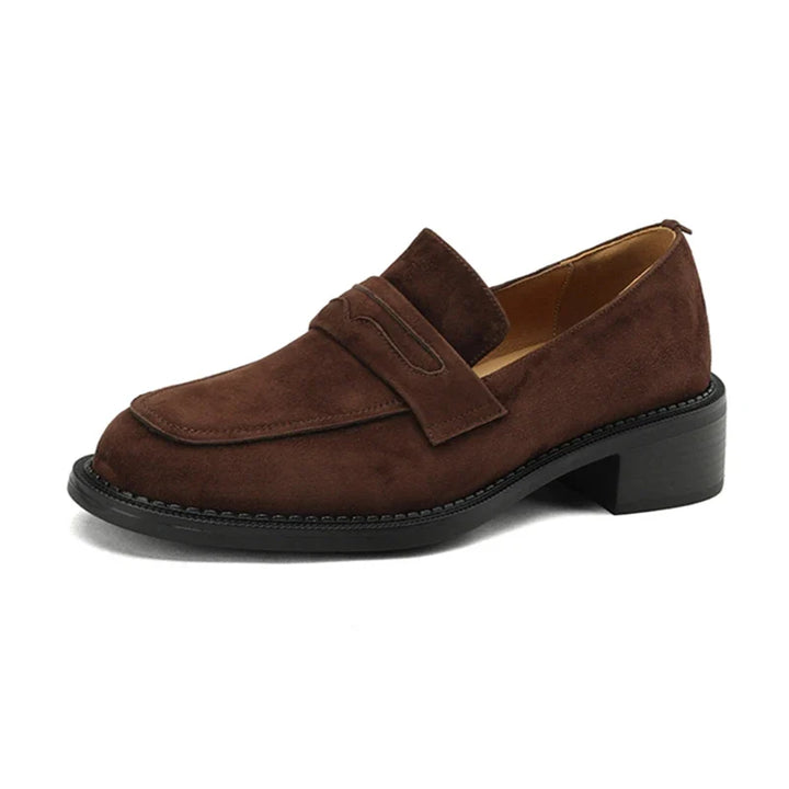 Melissa | Klassische Loafer aus Wildleder für Damen