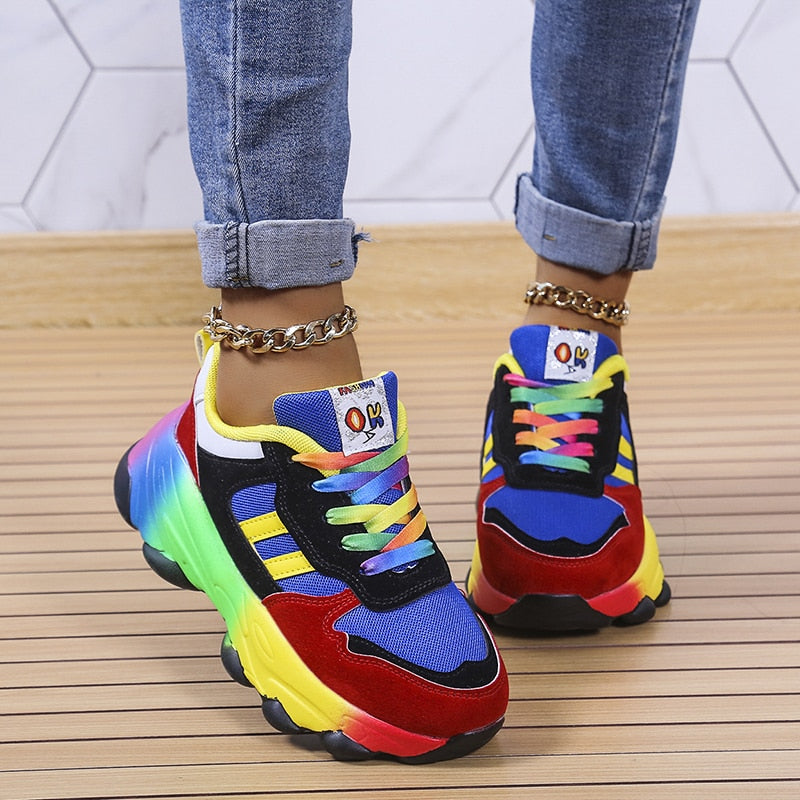 ComfortStep™ - Orthopädische Rainbow Fit Turnschuhe