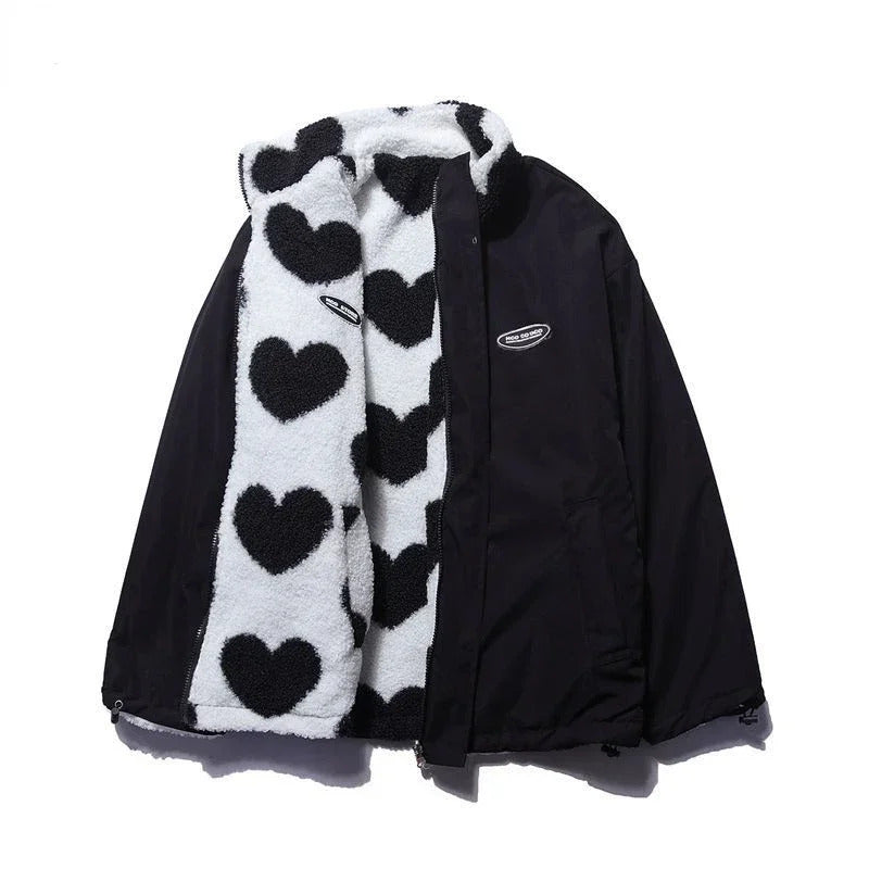 Pia | Wendejacke mit Herz