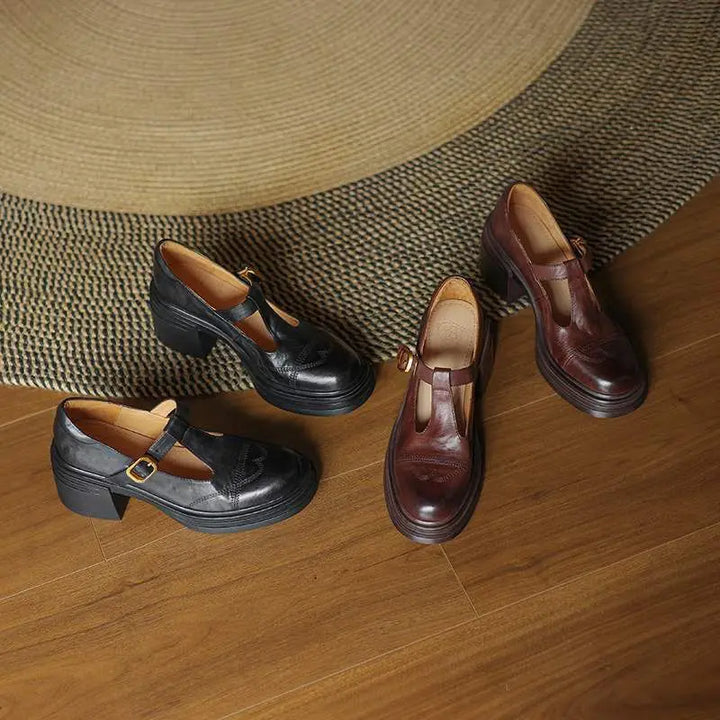Priscilla | Klassische Lederschuhe für Damen