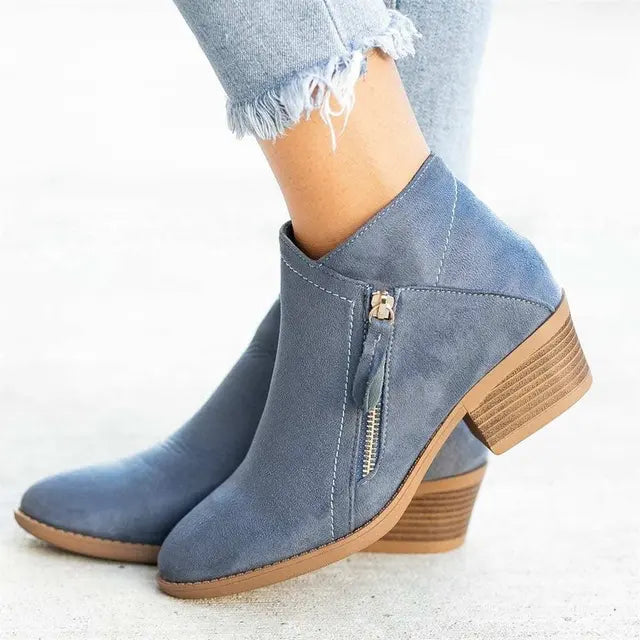 Chelsea-Stiefel aus luxuriösem Wildlederimitat